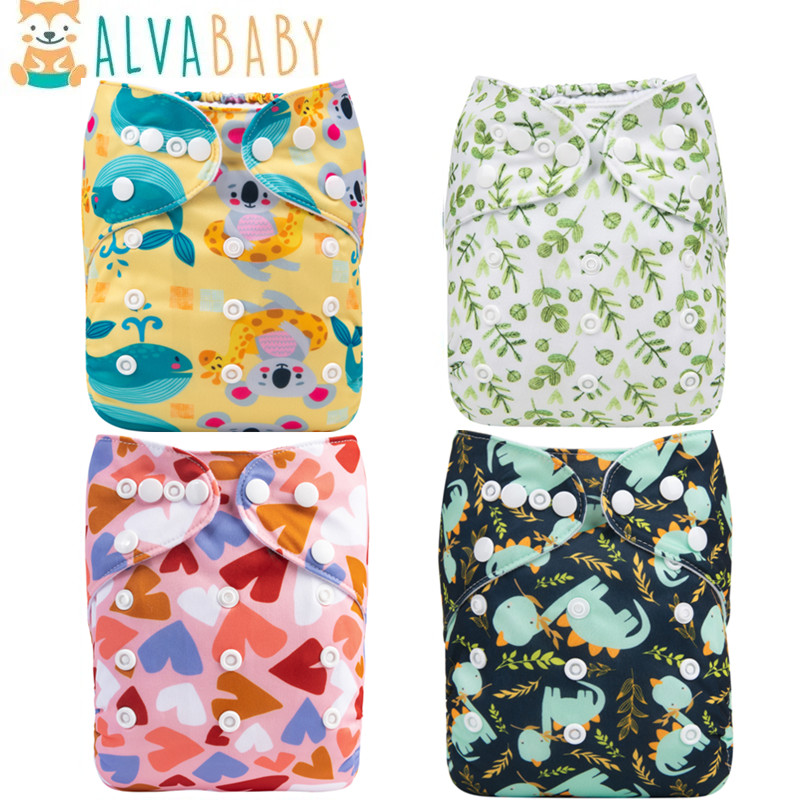 Cloth Diaper Insert - U Pick ALVABABY 布おむつ 1 個インサート付き