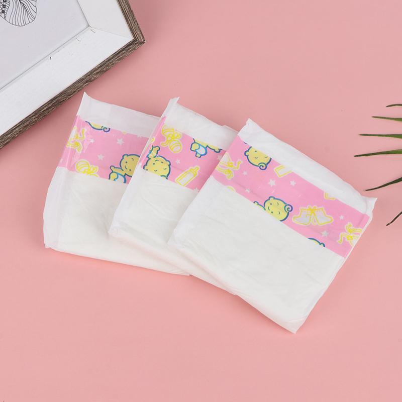 Cloth Diaper Insert - 赤ちゃんのおむつ人形,人形アクセサリー,子供の贈り物,DIYおもちゃ,3個