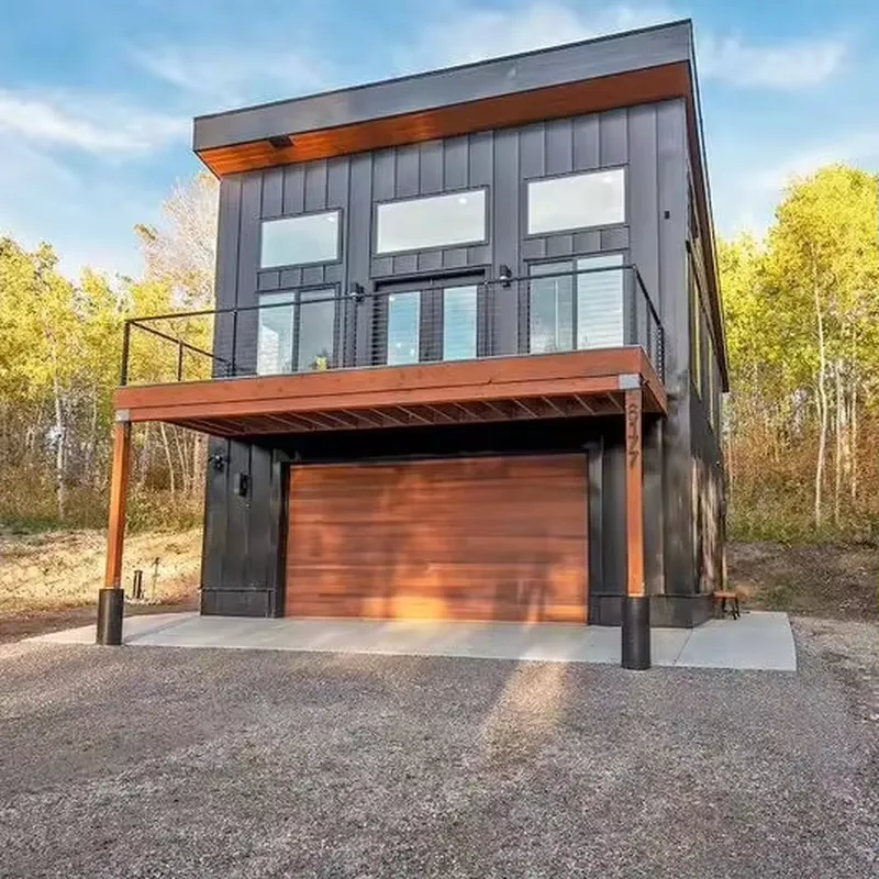プレハブ式スチールコンパクト住宅、持続可能な住宅、多目的モジ - Sustainable Living Home のレビューと価格