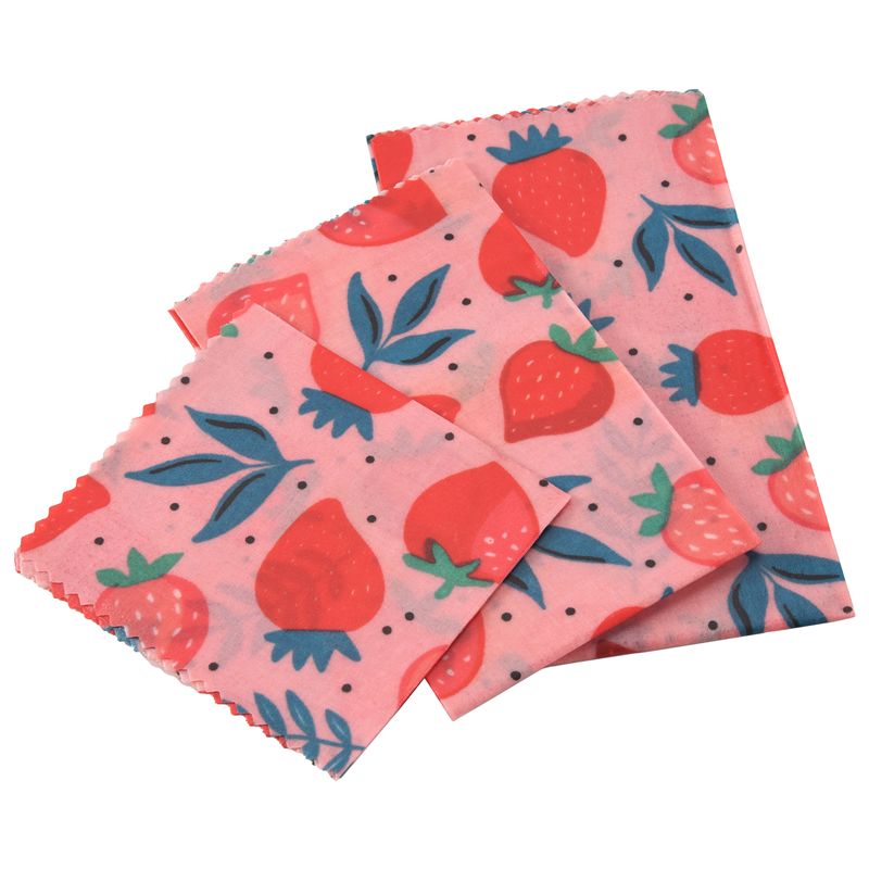A01F-1セット 再利用可能な蜜蝋クロスラップ 食品保存袋 - Beeswax Wrap Reusable のレビューと価格
