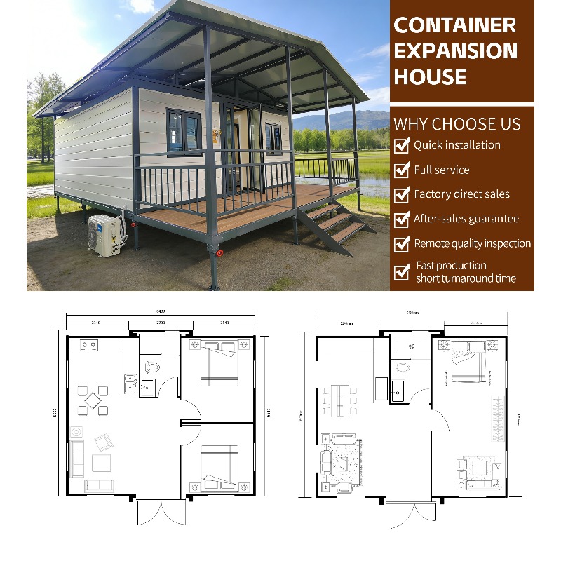 カスタマイズ可能な持続可能なオランダデザインの拡張可能なコン - Sustainable Living Home のレビューと価格