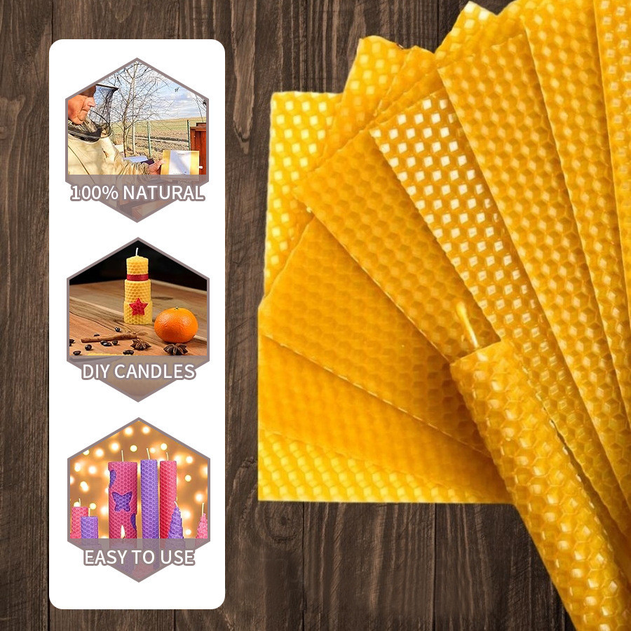 10/20/30 個天然蜜蝋シートキャンドル作り手作り Di - Beeswax Wrap Reusable のレビューと価格