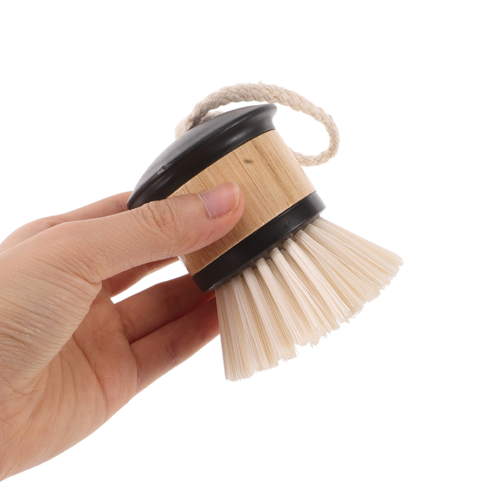 竹製食器ブラシ 木製ハンドル 密集した毛先 キッチンスクラバ - Dish Brush Bamboo のレビューと価格