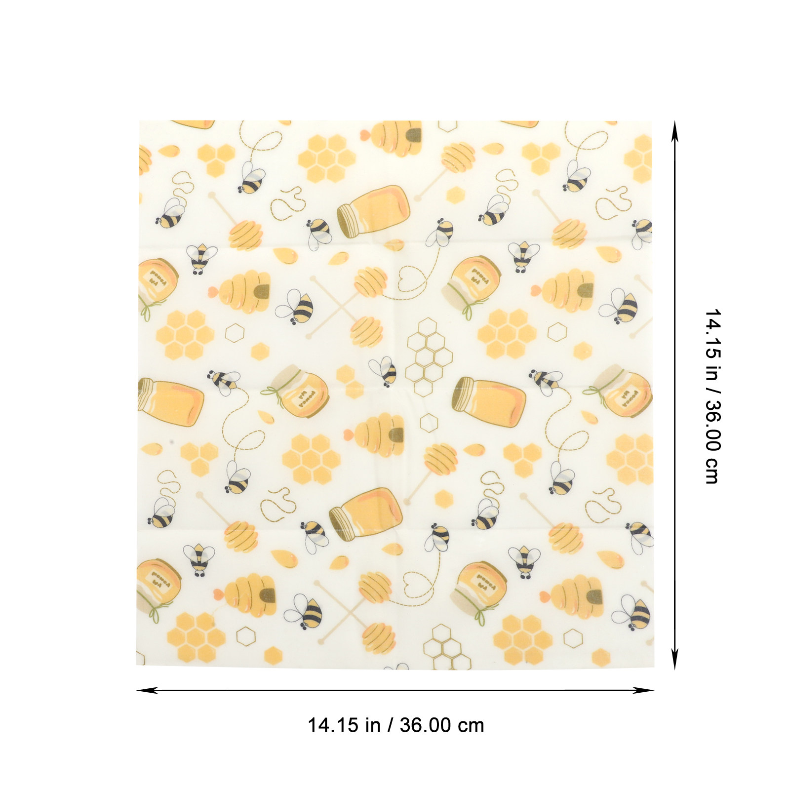 3枚組 蜜蝋フードラップ 再利用可能 ピクニック キッチン  - Beeswax Wrap Reusable のレビューと価格