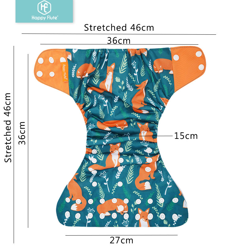 HappyFlute おむつ 8 枚 + インサート 8 枚 - Cloth Diaper Insert のレビューと価格