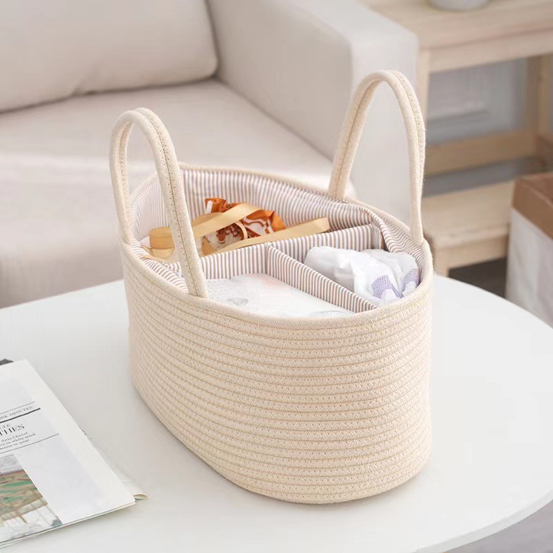 折りたたみ式おむつキャディー整理用コットンロープおむつバッグ - Cloth Diaper Insert のレビューと価格